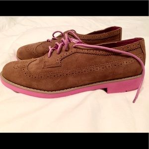 Ralph Lauren Suede Oxfords (9.5)